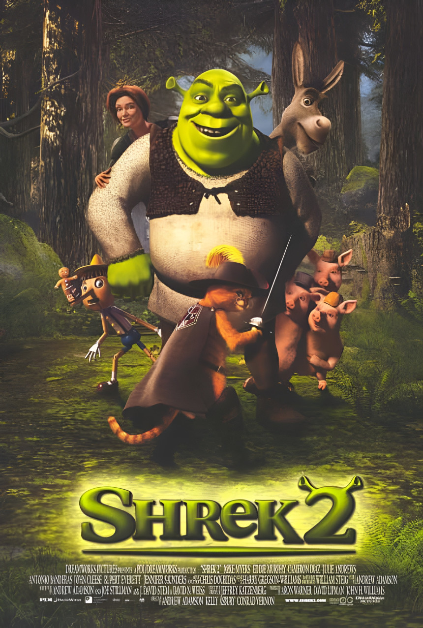 Shrek 2 (2004) Dual Audio [Hindi - English]